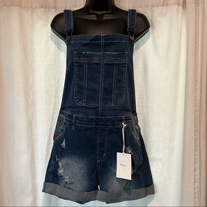 KanCan Shortalls Short Overall XL